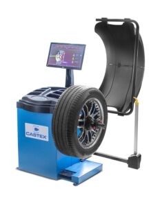 Balanser kotača CASB98MWAB-PRO dizajniran je za uravnoteženje kotača osobnih automobila i dostavnih vozila.